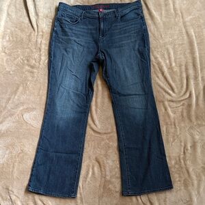 Lucky Brand Dark Blue Women's Sweet Mid Rise Boot Cut Jeans